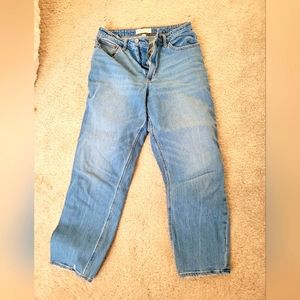 Abercrombie curve love mom jeans
